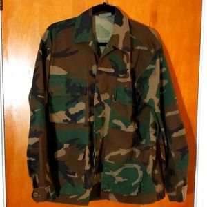 Military fatigue jacket